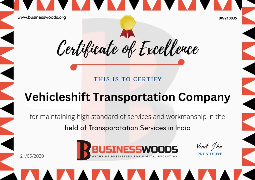 Certificate Business Woods